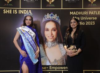 “She is India” Celebrates the Triumph of Nagpur Native Madhuri Patle Mrs. Universe India as Mrs. Universe Empowered 2023 She is India" Celebrates the Triumph of Nagpur Native Madhuri Patle Mrs. Universe India as Mrs. Universe Empowered 2023