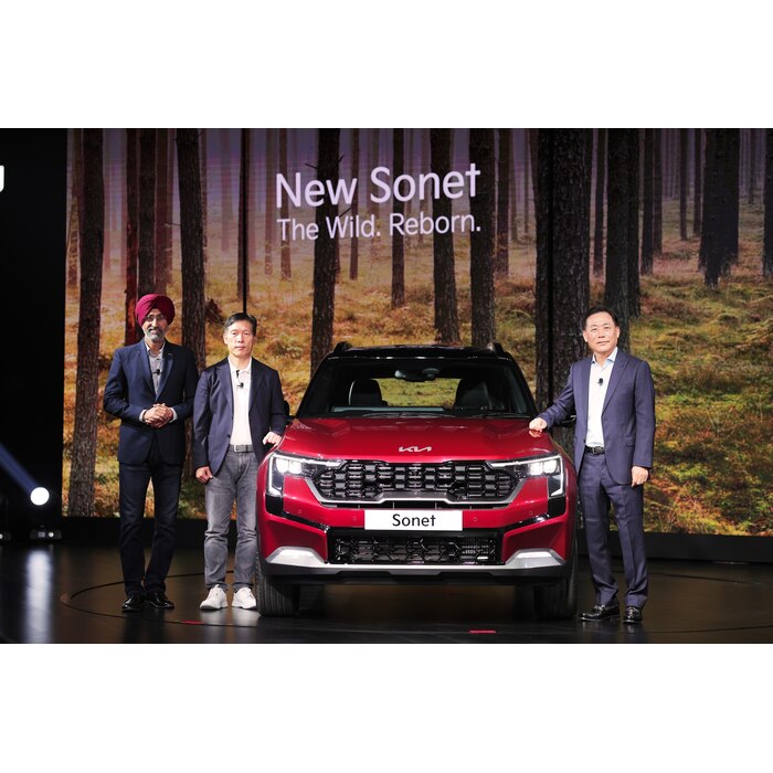 New Kia Sonet World Premiere in India: the Most Premium Compact Suv Debuts With a Bold New Design, Adas, and 6 Airbags as Standard