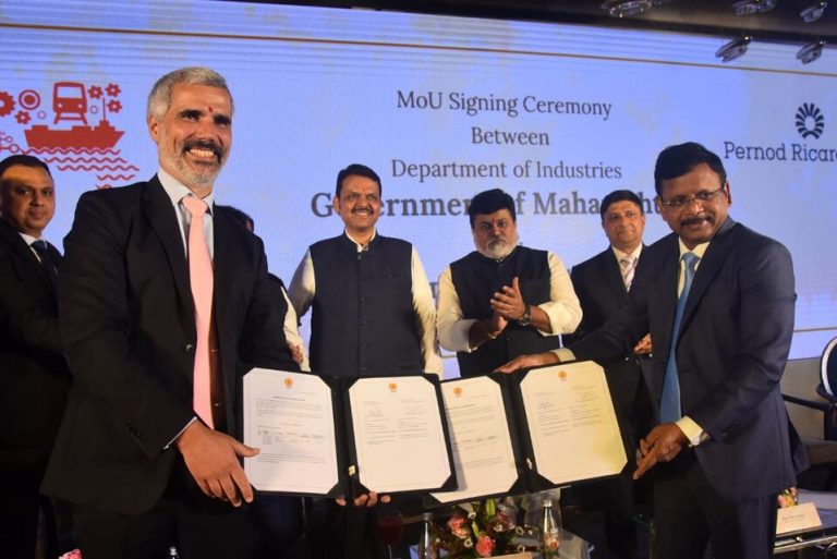 Pernod Ricard India & Government of Maharashtra Sign an Mou to Establish a Malt Spirit Distillery at Nagpur With an Investment of Up to € 200m